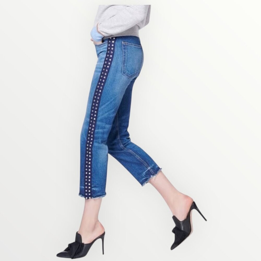 Veronica Beard Ines Rhinestone Jeans